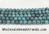 CAA5417 15.5 inches 10mm round agate gemstone beads