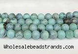 CAA5421 15.5 inches 14mm round agate gemstone beads