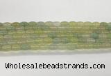 CAA5456 15.5 inches 8*12mm rice agate gemstone beads