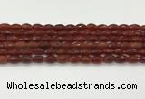 CAA5459 15.5 inches 8*12mm faceted rice agate beads