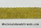 CAA5469 15.5 inches 8*12mm faceted rice agate beads