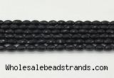 CAA5483 15.5 inches 8*12mm faceted rice agate beads