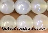 CAA5820 15 inches 8mm round AB-color agate beads