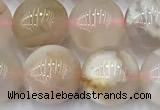 CAA5902 15 inches 10mm round sakura agate gemstone beads