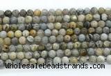 CAA6121 15.5 inches 6mm round bamboo leaf agate gemstone beads