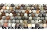 CAA6131 15 inches 6mm round Botswana agate beads wholesale