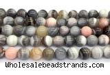 CAA6133 15 inches 10mm round Botswana agate beads wholesale