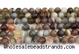 CAA6139 15 inches 8mm round Botswana agate beads wholesale