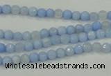 CAA734 15.5 inches 4mm faceted round blue lace agate beads wholesale