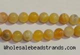 CAA87 15.5 inches 6mm round botswana agate gemstone beads