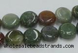 CAB129 15.5 inches 12mm coin india agate gemstone beads wholesale