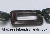 CAB471 15.5 inches 22*32mm rectangle indian agate gemstone beads