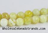 CAB659 15.5 inches 8mm round fire crackle agate beads wholesale