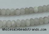 CAB900 15.5 inches 4*6mm rondelle natural crazy agate beads wholesale