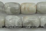 CAB904 15.5 inches 15*20mm drum natural crazy agate beads wholesale