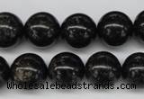 CAE06 15.5 inches 14mm round astrophyllite beads wholesale