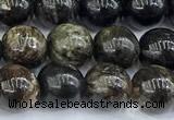 CAE311 15 inches 8mm round astrophyllite gemstone beads