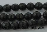 CAE35 15.5 inches 6mm faceted round astrophyllite beads wholesale