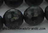 CAE42 15.5 inches 20mm faceted round astrophyllite beads wholesale