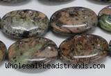 CAF127 15.5 inches 13*18mm oval Africa stone beads wholesale