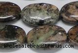 CAF129 15.5 inches 18*25mm oval Africa stone beads wholesale