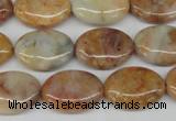 CAG1093 15.5 inches 13*18mm oval Morocco agate beads wholesale