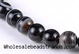 CAG147 Round 8mm madagascar agate gemstone beads Wholesale