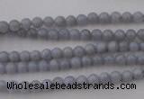 CAG2365 15.5 inches 4mm round blue lace agate beads wholesale