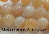 CAG240 15.5 inches 14mm round dragon veins agate gemstone beads