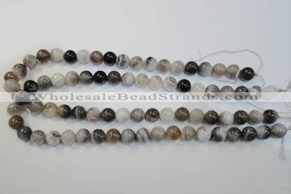 CAG2413 15.5 inches 10mm round Chinese botswana agate beads