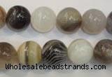 CAG2414 15.5 inches 12mm round Chinese botswana agate beads