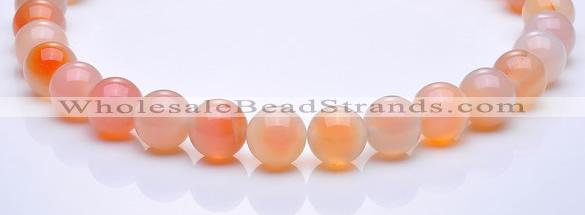 CAG267 14mm round agate gemstone beads Wholesale