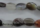 CAG3721 15.5 inches 10*14mm oval botswana agate beads wholesale