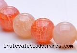 CAG39 12mm round dragon veins agate gemstone beads Wholesale