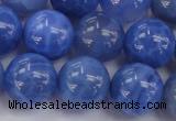 CAG4303 15.5 inches 10mm round dyed blue fire agate beads