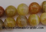 CAG4325 15.5 inches 14mm round botswana agate gemstone beads