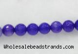 CAG437 5pcs 8mm&10mm&12mm faceted round violet agate beads wholesale