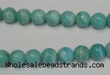 CAG4402 15.5 inches 8mm round dyed blue lace agate beads