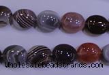 CAG4451 15.5 inches 10*12mm oval botswana agate beads wholesale