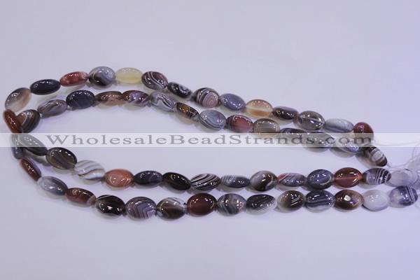 CAG4452 15.5 inches 10*14mm oval botswana agate beads wholesale