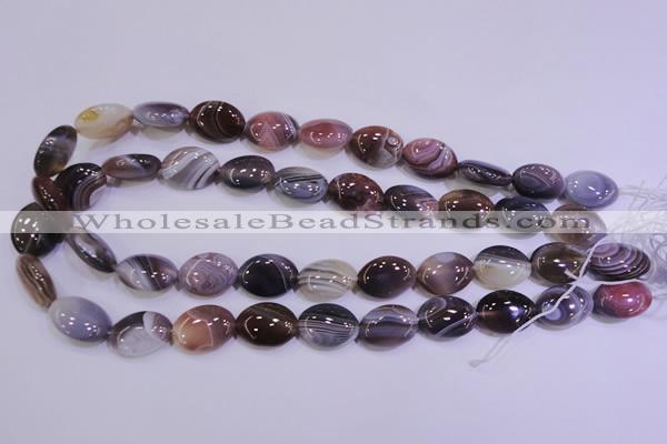 CAG4454 15.5 inches 13*18mm oval botswana agate beads wholesale