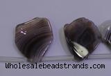 CAG4468 Top-drilled 15*20mm – 28*38mm freeform botswana agate beads