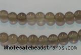 CAG5240 15.5 inches 6mm round Brazilian grey agate beads wholesale