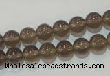 CAG5241 15.5 inches 8mm round Brazilian grey agate beads wholesale