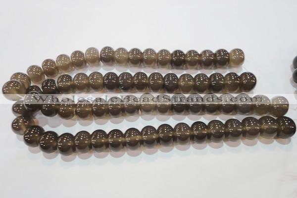 CAG5251 15.5 inches 12*16mm rondelle Brazilian grey agate beads