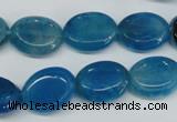 CAG5621 15 inches 13*16mm oval dragon veins agate beads wholesale