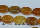 CAG5623 15 inches 13*16mm oval dragon veins agate beads wholesale