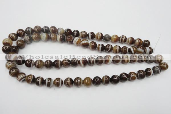 CAG5902 15 inches 10mm round Madagascar agate gemstone beads