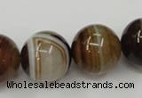 CAG5906 15 inches 18mm round Madagascar agate gemstone beads