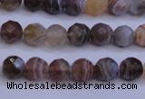 CAG5960 15.5 inches 6mm faceted round botswana agate beads wholesale